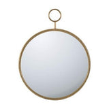 Gold Framed Wall Mirror - 670 X 45 X 820