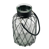 Ribbed Glass Vase - 220 X 220 X 380