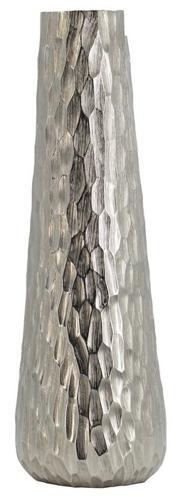 Dimond Texture Aluminium Vase - 160 X 160 X 490
