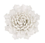 Ceramic White Flower Wall Décor