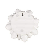 Ceramic White Flower Wall Décor