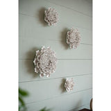Ceramic White Flower Wall Décor