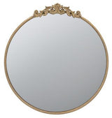 Round Gold Mirror - 762 X 813 X 38