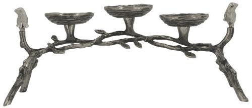 Bird 3 Pillar Candle Holder - 406 X 152 X 165