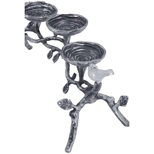 Bird 3 Pillar Candle Holder - 406 X 152 X 165
