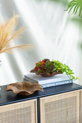 Teak Platters Set of 2