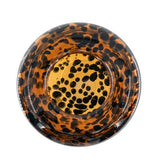Leopard Glass Vase - 200 X 200 X 200