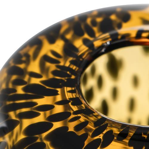 Leopard Glass Vase - 193 X 193 X 325