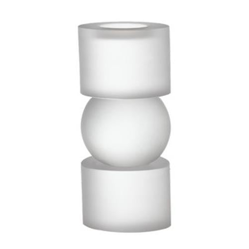 Glass Candle Holder - 80 X 80 X 180