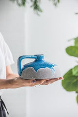 Flower Ceramic Vase - 185 X 180 X 100