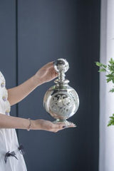 Antique Mirrored Vase - 150 X 150 X 280