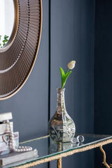 Antique Mirrored Vase - 125 X 125 X 305