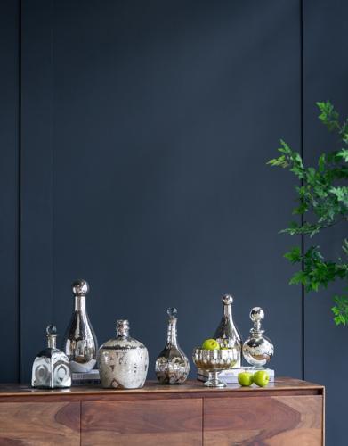 Antique Mirrored Vase - 125 X 125 X 305