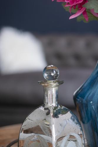 Antique Mirrored Vase - 115 X 115 X 255
