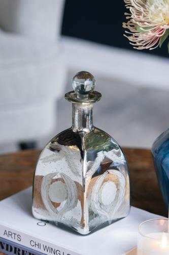 Antique Mirrored Vase - 115 X 115 X 255