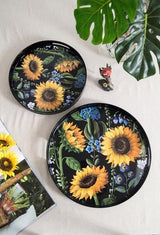 Sunflower Trays Set of 2