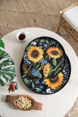 Sunflower Trays Set of 2