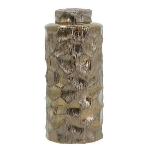 Ceramic Copper Vase - 140 X 140 X 325