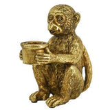 Monkey Candle Holder - 115 X 80 X 135