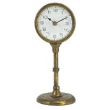 Gold Clock - 120 X 118 X 295