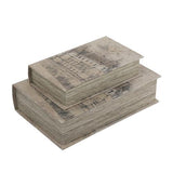 Set of 2 Book Box - 180 X 70 X 270 - SE2865