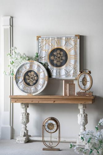 Table Gear Clock - 250 X 85 X 400