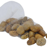 1.2 - 2 Inch Amber Polished Pebbles, 5 Lb