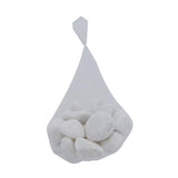 1.2 - 2 Inch Snow White Stone, 5 Lb