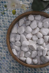 1.2 - 2 Inch Snow White Stone, 5 Lb