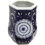 Blue Bathroom Accessory Set