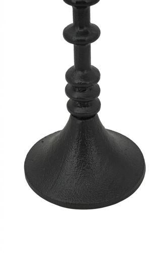 Black Candel Holder - 102 X 102 X 337