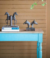 Black Horse Bookends Set of 2