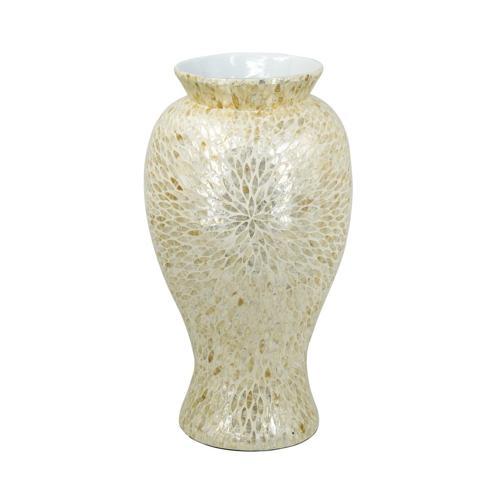 Capiz Vase - Gold - 340 X 340 X 610