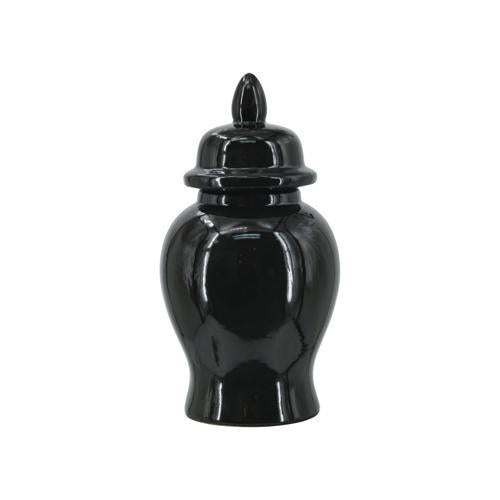 Black Ginger Jar - Small