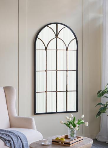 Antiqued Wall Mirror - 860 X 25 X 1665