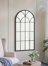 Antiqued Wall Mirror - 860 X 25 X 1665