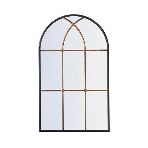 Antiqued Wall Mirror - 720 X 25 X 1195