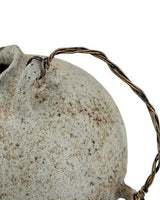 Hand - Pulled Decorative Jug with Wire Handle