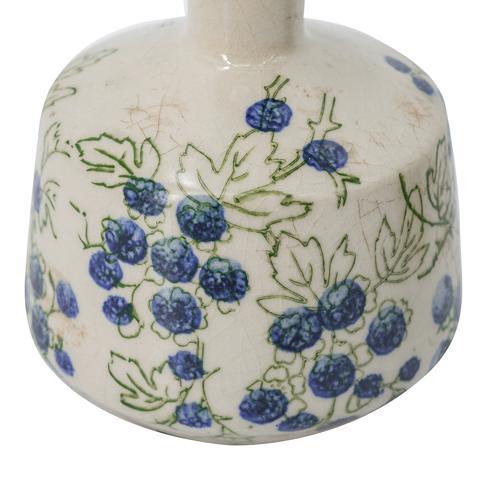 Blueberry Ceramic Vase Set of 3 - 110 X 110 X 125