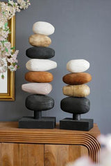 Stacking Rock Table Accent - 280 X 190 X 800