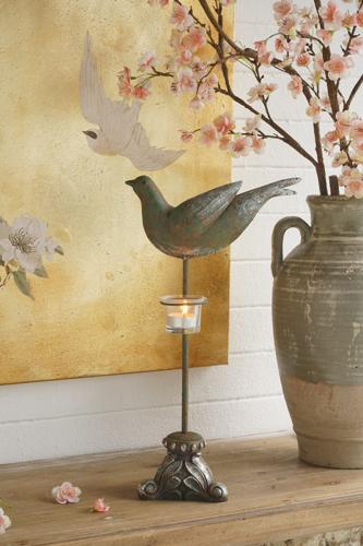 Bird Tea Light Candle Holder - 241 X 114 X 438