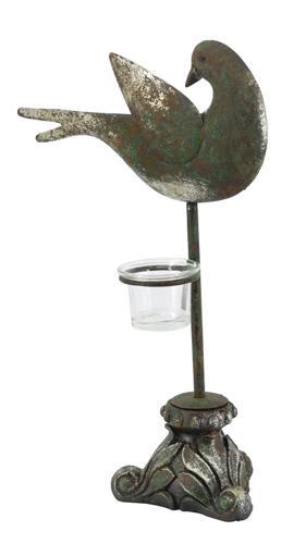 Bird Tea Light Candle Holder - 235 X 114 X 356