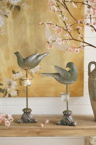 Bird Tea Light Candle Holder - 235 X 114 X 356