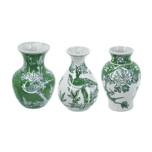 Porcelain Vase Set of 3 - 100 X 100 X 150