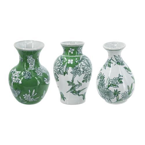 Porcelain Vase Set of 3 - 100 X 100 X 150