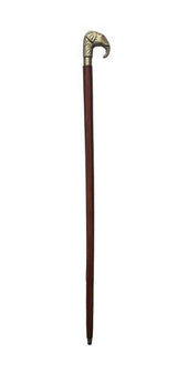 Elephant Walking Stick - Brass