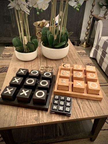 Large Natural Wooden Tic Tac Toe