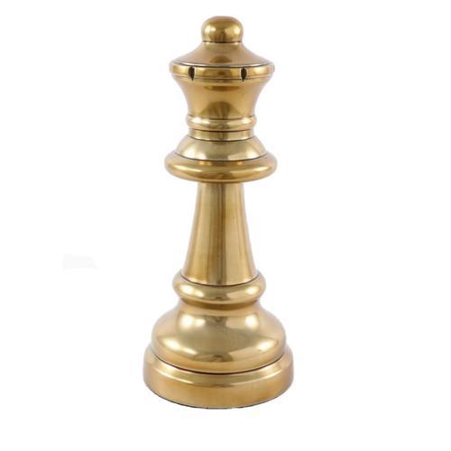 Aluminium / Brass Queen - 95 X 95 X 225