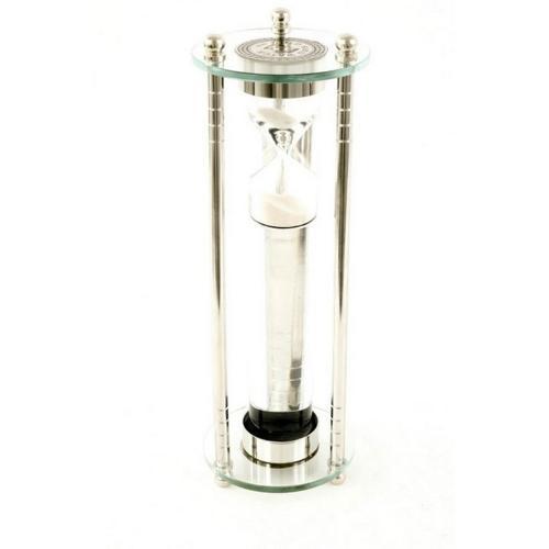 Steel Liquid Sand Timer - 100 X 100 X 300