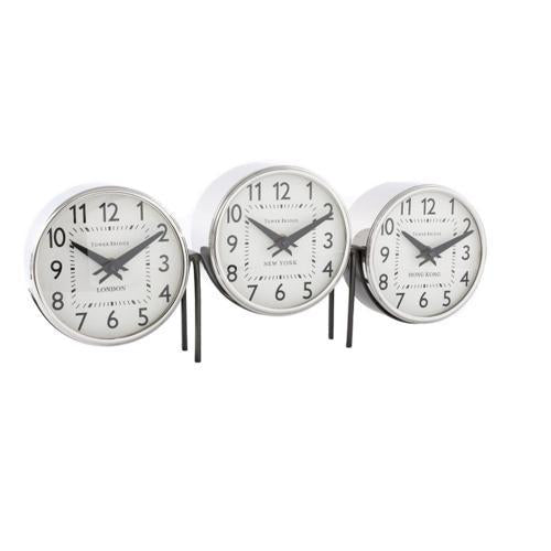 Aluminium World Clocks